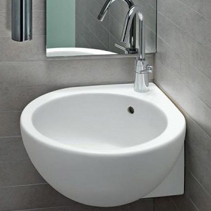 Compact sanitary ware sink