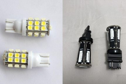Lamps with socket T10 and T20