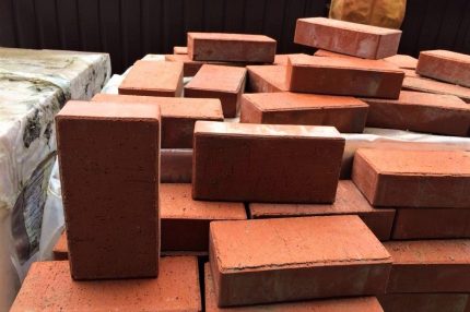 Select brick for Russian stove