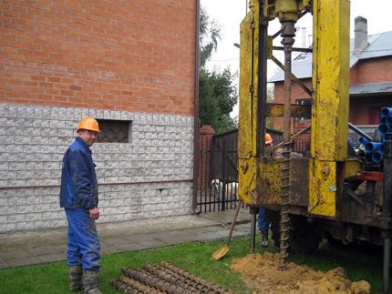 Construction de puits