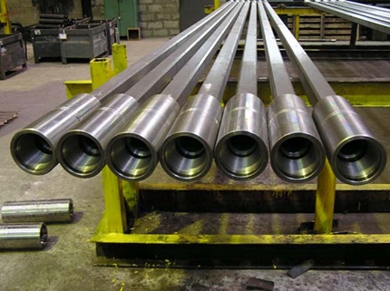 Variety of links of driving rods with couplings