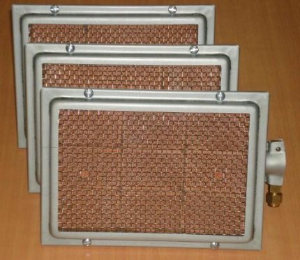 Catalyst plate in gas heater