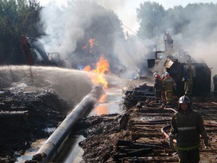 Gas pipeline accident
