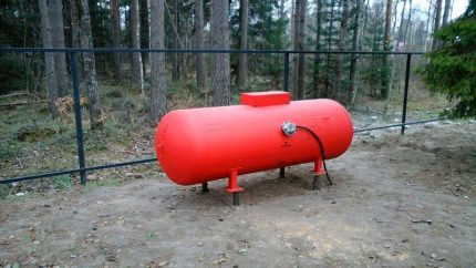 Gas holders for home
