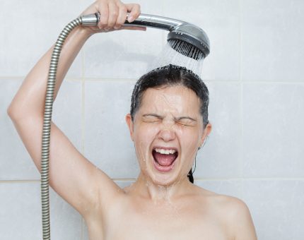 Cold and hot shower