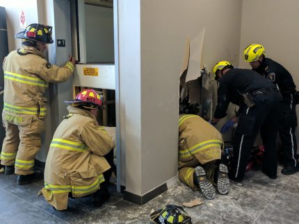 Евакуация на асансьора