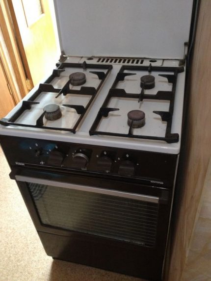 Sale of gas stove