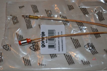 Thermocouples for different plates