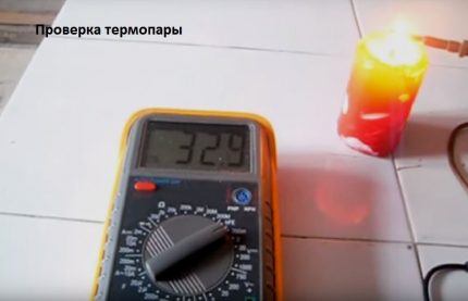 Измерване на EMF термодвойка