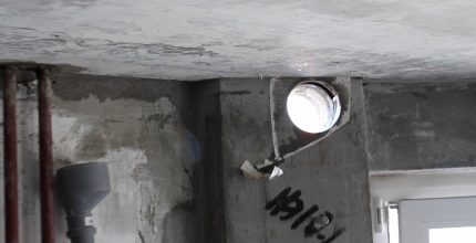 Conclusion of the air duct of the kitchen hood to the street