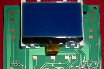 The electronic board for the gas boiler Ariston