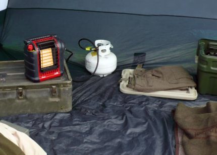 Модел инфрацрвеног грејача за шатор