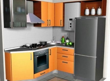 Proper arrangement of household appliances