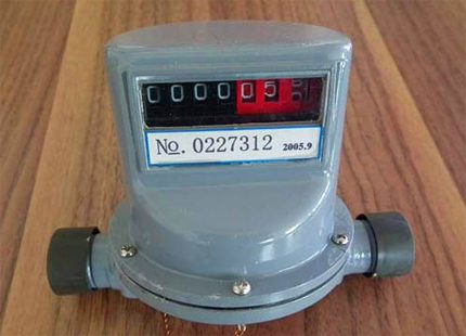 Mechanical design of gas meter