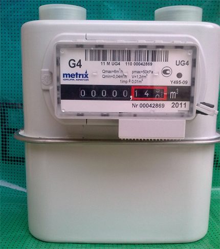 UniSmart gas meter