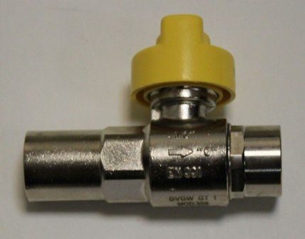Pointer to thermal shut-off valve
