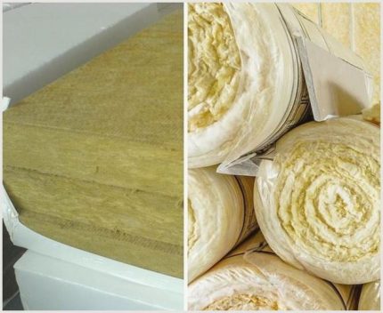 Glass wool for thermal insulation