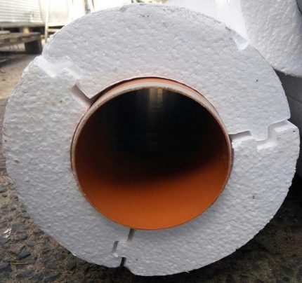 Styrofoam insulation