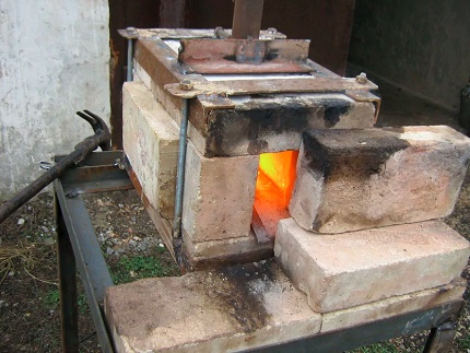 Simplified home forge in action