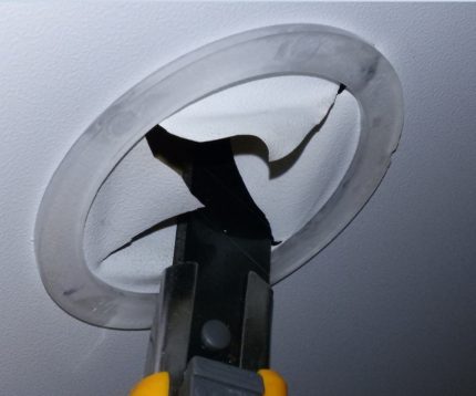 Ceiling Hole