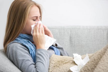 Die Gefahr von Erkältungen