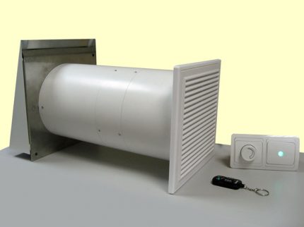 Ventilator de ventil de perete