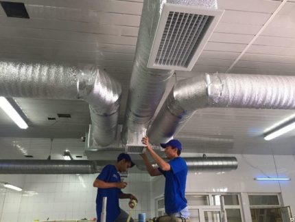 Professional installation of filters