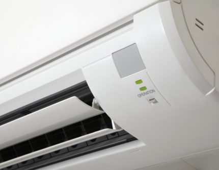 Panasonic air conditioner display