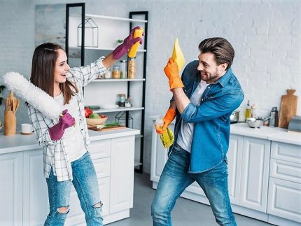 Le nettoyage domestique comme garantie de propreté