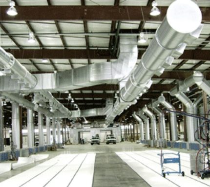 Tovární ventilační systém