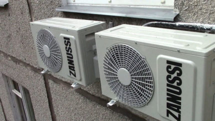Outdoor unit air conditioner Zanussi