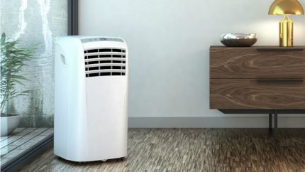 Floor air conditioner for summer cottage