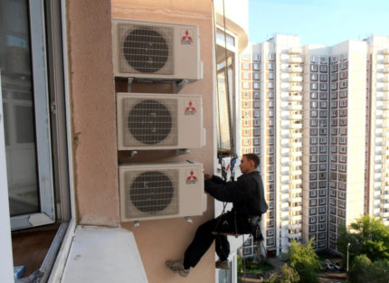 Módulos de aire acondicionado para exteriores