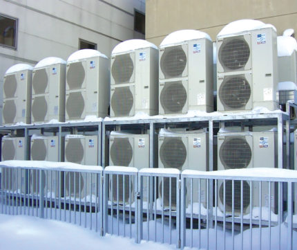 Extern enhet för luftkonditioneringsapparater