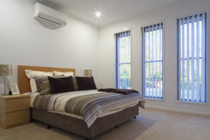Air conditioning in the bedroom
