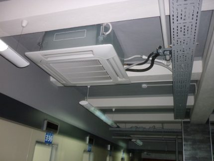 Système de séparation au plafond