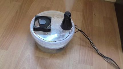Homemade Humidifier