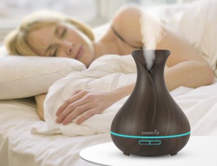 Geräuschloser Luftbefeuchter für das Schlafzimmer