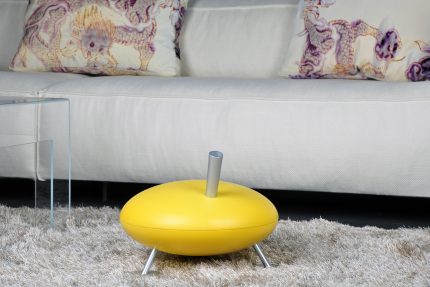 Yellow carpet humidifier