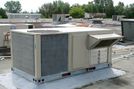 Roof central air conditioning