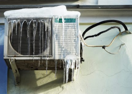 Klimatizace v zimě