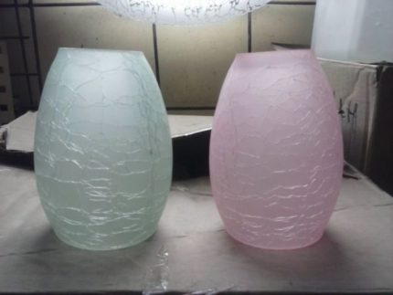 Glass shade for chandelier or sconce