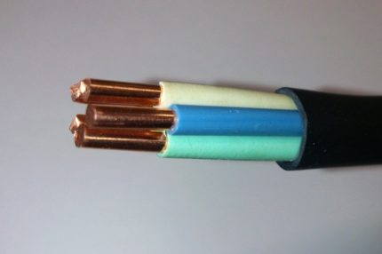 Cable de cobre VVG
