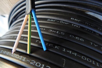 VVG cable marking